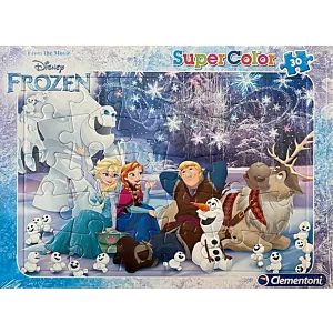 PUZZLE Clementoni Frozen Giant 30 el B ramkowe