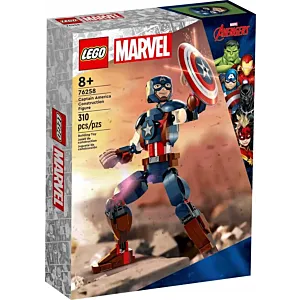 76258 - LEGO Super Heroes - Figurka Kapitana Ameryki do zbudowania