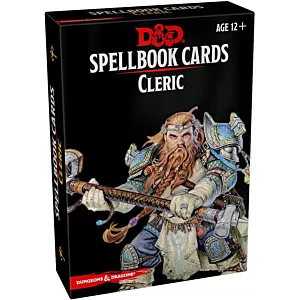 Dungeons and Dragons 5.0 Spellbook Cards - Cleric (ed. Angielska)