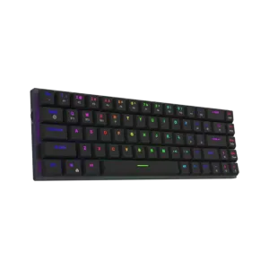 AQIRYS Klawiatura mechaniczna 65%/68 klawiszy Dual Mode: Wirelles&BT+Wired AGENA black