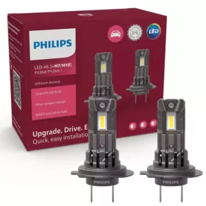 Żarówki LED H7 H18 PHILIPS Ultinon Access 6000K
