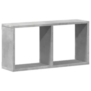 Półka ścienna, 60x16x30 cm, szarość betonu