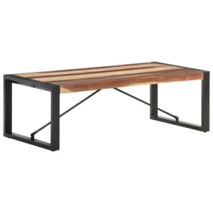 Stolik kawowy, 120x60x40 cm, lite drewno