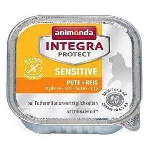 ANIMONDA Integra Protect Sensitive indyk z ryżem - mokra karma dla kota - 100g