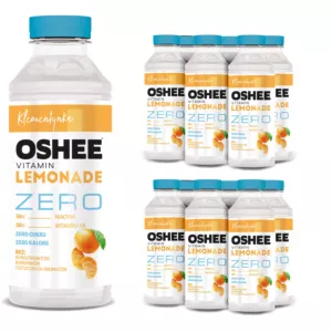 12x OSHEE ZERO Vitamin Lemonade klementynka 555 ml