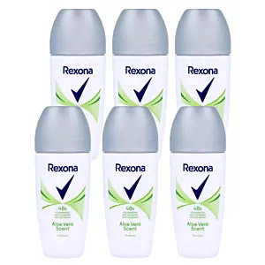 6x Antyperspirant w kulce REXONA 48h Aloe Vera Scent 0% alcohol