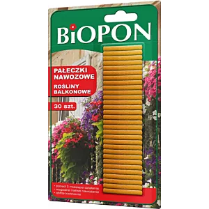 Biopon pałeczki do roślin balkonowych 30szt