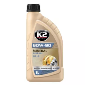 Olej przekładniowy K2 80W90 API GL4 1L