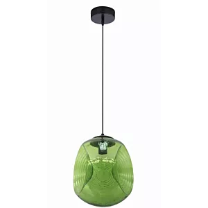 CLUB LAMPA WISZĄCA 28 1X60W E27 ZIELONY