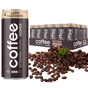 24x OSHEE Vitamin Coffee Latte Macchiatto 250 ml