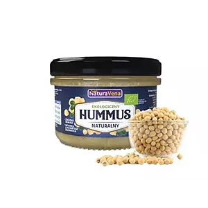 BIO Hummus naturalny 185 g - Naturavena