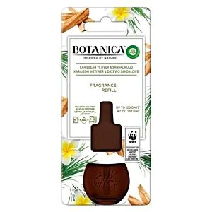 Botanica by Air Wick Karaibski Wetiwer & Drzewo Sandałowe/Caribbean Vetiver & Sandalwood 19ml Wkład