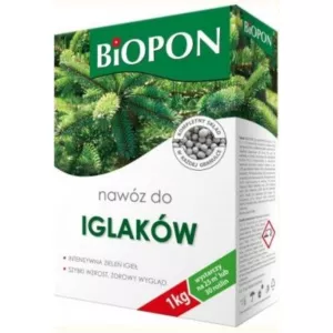 BIOPON,,NAWÓZ DO IGLAKÓW GRANULAT 1KG