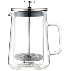 ZAPARZACZ DO KAWY/HERBATY 0,60L FRENCH PRESS KLAUSBERG KB-7685