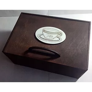 Pojemnik - Skrzynka na herbatę - na prezent