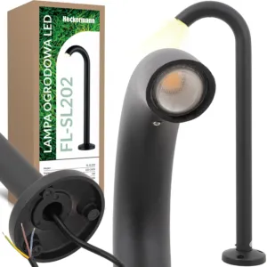 Lampa stojąca ogrodowa LED 50 cm Heckermann FL-SL202