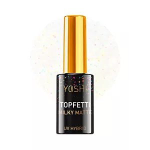 YOSHI Top hybrydowy TOPFETTI MILKY MATTE - 10ml - TOPFETTI MILKY MATTE