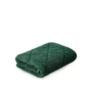 Ręcznik SAMINE z marokańską koniczyną zielony 50x90cm HOMLA