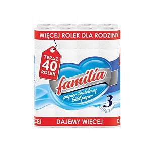 Papier toaletowy 40R FAMILIA 3W - 40 Rolek