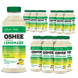 18x OSHEE Vitamin Lemonade cytryna - sosna 555 ml