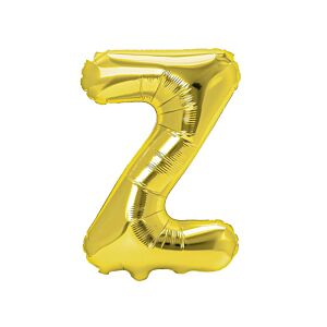 Balon foliowy „litera Z”, złota, 40 cm [balon na powietrze]