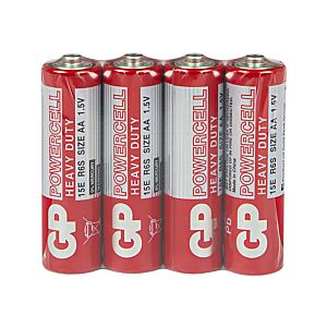 Bateria cynkowo-węglowa AA 1.5 R6 GP 4 Sztuki