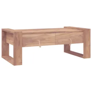 Stolik kawowy, 110 x 60 x 40 cm, lite drewno tekowe