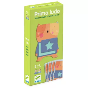 Eduludo gra edukacyjna PRIMO LUDO KSZTAŁTY DJ08368