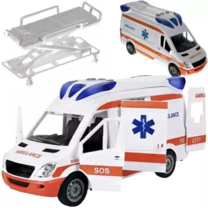 Karetka pogotowia ambulans Pogotowie ratunkowe Auto + nosze