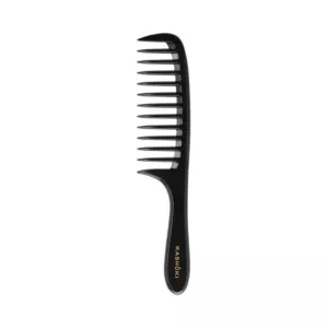 KASHOKI Grzebień do długich i gęstych włosów WIDE TOOTH DET. HANDLE COMB