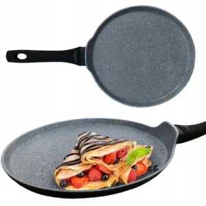 Patelnia do NALEŚNIKÓW nieprzywierająca NON-STICK naleśnikowa indukcja 28cm