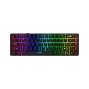 AQIRYS Klawiatura mechaniczna 65%/68 klawiszy Dual Mode: Wirelles&BT+Wired MIRA black