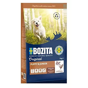 Bozita Original Puppy & Junior Kurczak  - sucha karma dla psa - 3 kg