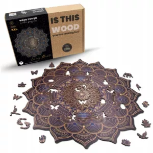  Puzzle drewniane Luksusowa Mandala | Luxury Mandala | 418 elementów | XXL