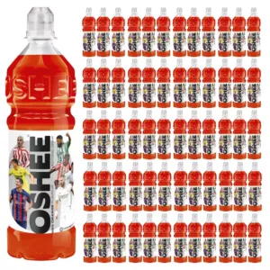 60x OSHEE Isotonic Drink czerwona pomarańcza 750 ml