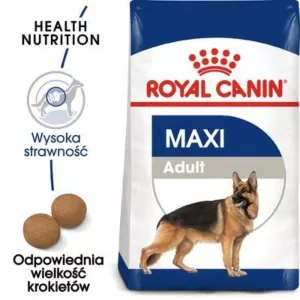 ROYAL CANIN Maxi Adult 15 kg MEGA PAKA karma dla psa, owczarek GRATISY !!!
