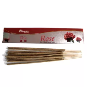 Kadzidełka Kadzidła Vedic Aromatica - Róża Rose - 12szt.