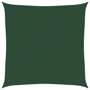 Żagiel przeciwsłoneczny 160 g/m², ciemnozielony, 4,5x4,5m, HDPE