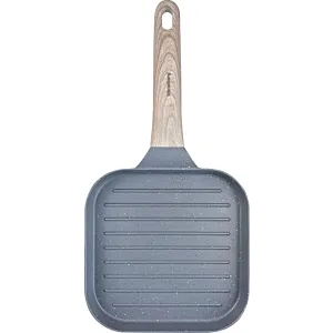 PATELNIA GRILLOWA 18 X 18CM MARMURKOWA KLAUSBERG KB-7811 SZARA