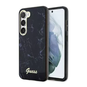 Guess Marble Collection - Etui Samsung Galaxy S23+ (czarny)