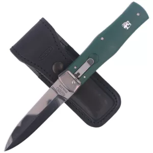 Nóż sprężynowy Mikov Predator ABS (241-NH-1/KP GREEN) Etui Klips