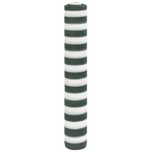 Siatka cieniująca, zielono-biała, 1,5x50 m, HDPE, 75 g/m²