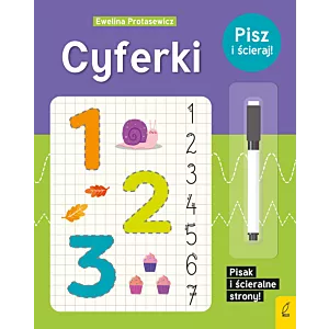 Pisz i ścieraj! Cyferki