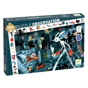 Puzzle obserwacja MIASTO NOCĄ 100 el. DJ07461