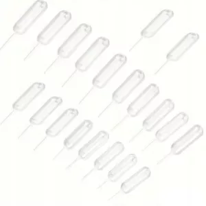 PIPETY PIPETKI DESEROWE Podłużne Owalne 1,3x6,5cm 20szt