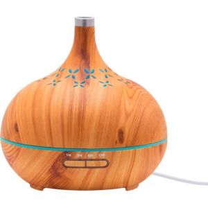 Candle Brothers - Lampa zapachowa do aromaterapii dyfuzor ultrasoniczny Equador drewno