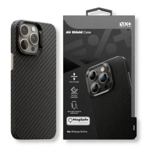 NEXT ONE Etui AirShield MagSafe Carbon iPhone 15 Pro