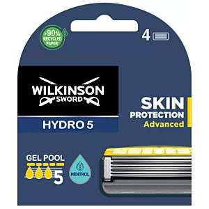 Wilkinson Sword Hydro 5 Skin Protection Advanced wkłady do maszynki do golenia, 4 szt