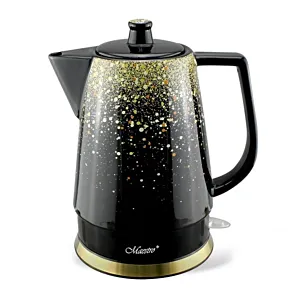 Czajnik Elektryczny 1,5L Ceramiczny Czarny MAESTRO MR-074-GOLD