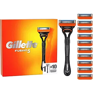 Maszynka na wkłady do golenia Gillette Fusion5 + 11 wkładów